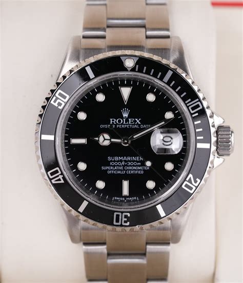 rolex submariner 2000 model price|16610t.